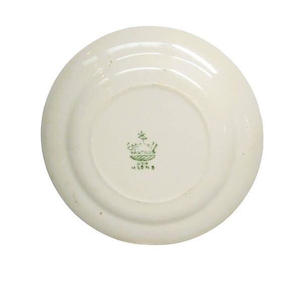 Homer Laughlin Company Eggshell Nautilus Saucer August 1955 Measures 6 Inches - Picture 3 of 3